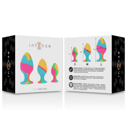 Intense - Ensemble De Bouchons En Silicone Multicolore
